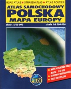 Picture of Polska Atlas samochodowy i mapa Europy 1:500 000 1: 4 000 000