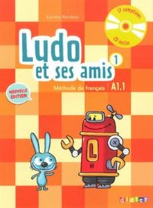 Obrazek Ludo et ses amis 1 niveau A1.1 Podręcznik +CD