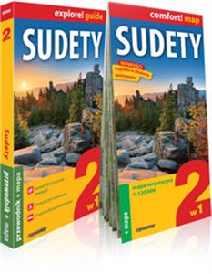 Picture of Sudety explore! guide 2w1: przewodnik + mapa