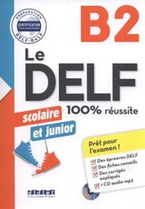 Picture of Le DELF junior scolaire - 100% réussite - B2 - Livre + CD