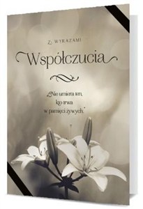 Obrazek Karnet Kondolencje K. B6-1888