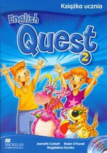 Obrazek English Quest 2 Książka ucznia + 2CD szkoła podstawowa