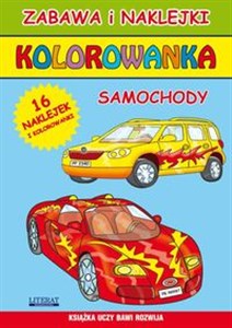Picture of Kolorowanka Samochody Zabawa i naklejki. Kolorowanka