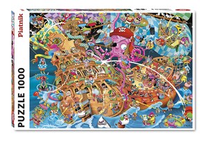 Picture of Puzzle Crisp, Różowi Piraci 1000