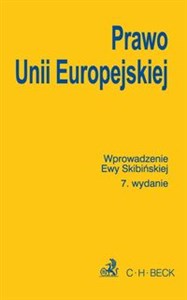 Picture of Prawo Unii Europejskiej Wprowadzenie Ewy Skibińskiej
