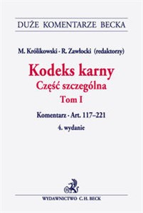 Picture of Kodeks karny Część szczególna Tom 1