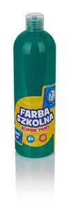 Obrazek Farba szkolna szmaragdowa 500ml ASTRA