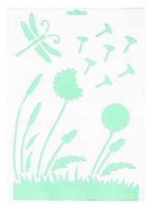 Picture of Szablon Silhouette Mniszek lekarski