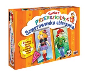 Picture of Sznurowanka Ubieranka Świat przedszkolaka
