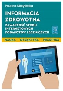 Obrazek Informacja zdrowotna Zawartość stron internetowych podmiotów leczniczych