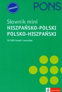 Picture of Pons słownik mini hiszpańsko-polski polsko-hiszpański