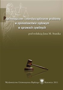 Picture of Psychologiczne i interdyscyplinarne problemy...