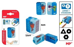 Picture of Temperówka podwójna - Kosmos / koszykówka