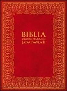 Picture of Biblia z komentarzami Jana Pawła II Wydanie z okazji kanonizacji Jana Pawła II