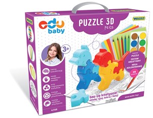 Obrazek Puzzle 3D Zwierzęta domowe 42160