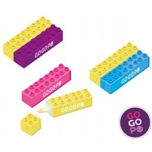 Obrazek GoGoPo - Zakreślacze klocki