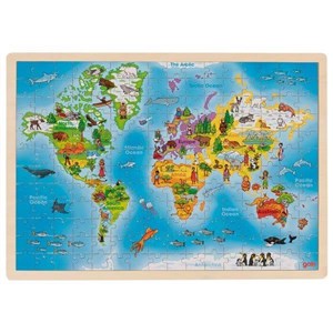 Obrazek Puzzle Mapa Świata, 192