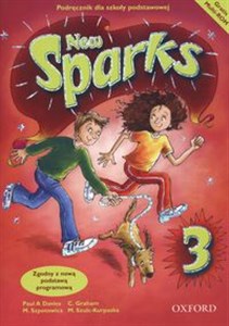 Obrazek New Sparks 3 Podręcznik + CD Szkoła podstawowa