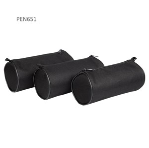 Obrazek Piórnik jednokomorowy czarny