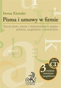 Picture of Pisma i umowy w firmie Wzory pism, umów i dokumentów w języku polskim, angielskim i niemieckim