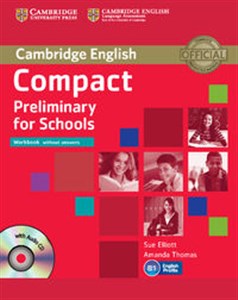 Picture of Compact Preliminary for Schools Workbook without answers + CD