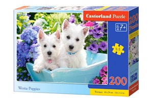 Obrazek Puzzle Westie Puppies 200 B-222032
