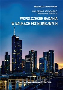 Picture of Współczesne badania w naukach ekonomicznych