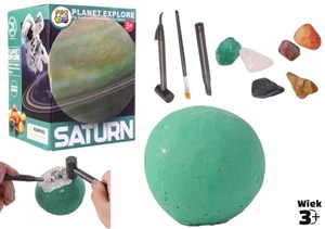 Picture of Wykopaliska minerałów planeta Saturn