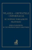 polish book : Władza - O... - Irena Lipowicz