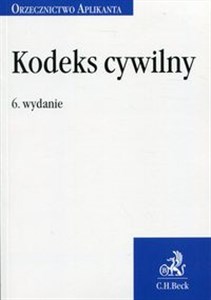 Picture of Kodeks cywilny Orzecznictwo Aplikanta