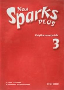 Picture of New Sparks Plus 3 Książka nauczyciela