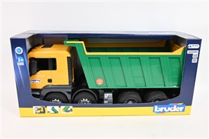 Picture of MAN TGS Wywrotka żółto-zielona