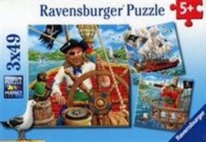 Obrazek Puzzle Piraci 3x49