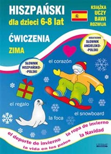 Picture of Hiszpański dla dzieci 6-8 lat Ćwiczenia Zima (z nauką angielskiego)