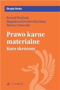 Picture of Prawo karne materialne Kurs skrócony