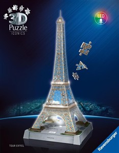 Picture of Puzzle 3D Iconics Wieża Eiffla
