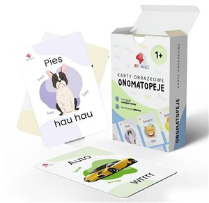 Picture of Karty edukacyjne Onomatopeje 34szt