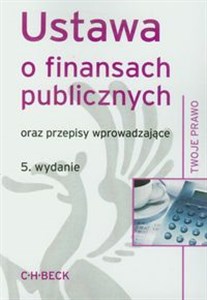 Obrazek Ustawa o finansach publicznych oraz przepisy wprowadzające