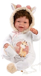 Obrazek Lalka bobas Tala 44cm