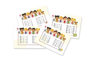 Obrazek Plansze edukacyjne Tabliczka mnożenia A5