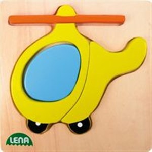 Obrazek Puzzle drewniane Helikopter