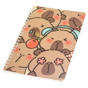 Obrazek Notes A5 na spirali Kapibara
