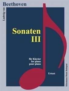 Picture of Beethoven. Sonaten III fur Klavier