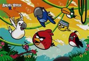 Obrazek Puzzle Gigant 36 Angry Birds