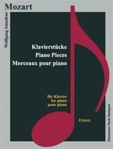 Obrazek Mozart. Klavierstucke