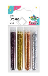 Obrazek Brokat w fiolkach mix 4 kolory