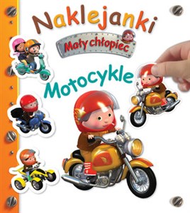 Picture of Naklejanki. Mały chłopiec. Motocykle