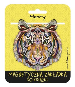Obrazek Zakładka magnetyczna mandala Tygrys