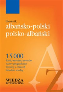 Obrazek Słownik albańsko-polski polsko-albański
