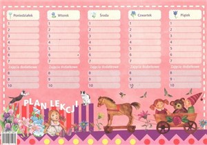 Obrazek Plan lekcji dla dziewczynek